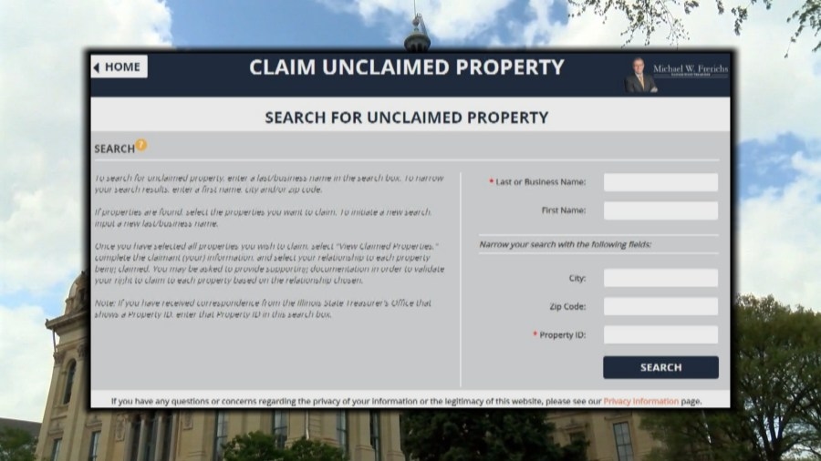$22 million returned to Illinoisans in January 2025 from Unclaimed Property program