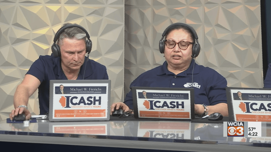 WCIA 3 2025 Illinois State Treasurer's Office I-CASH Telethon