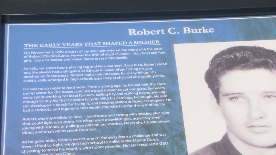 Monticello park honors local war hero