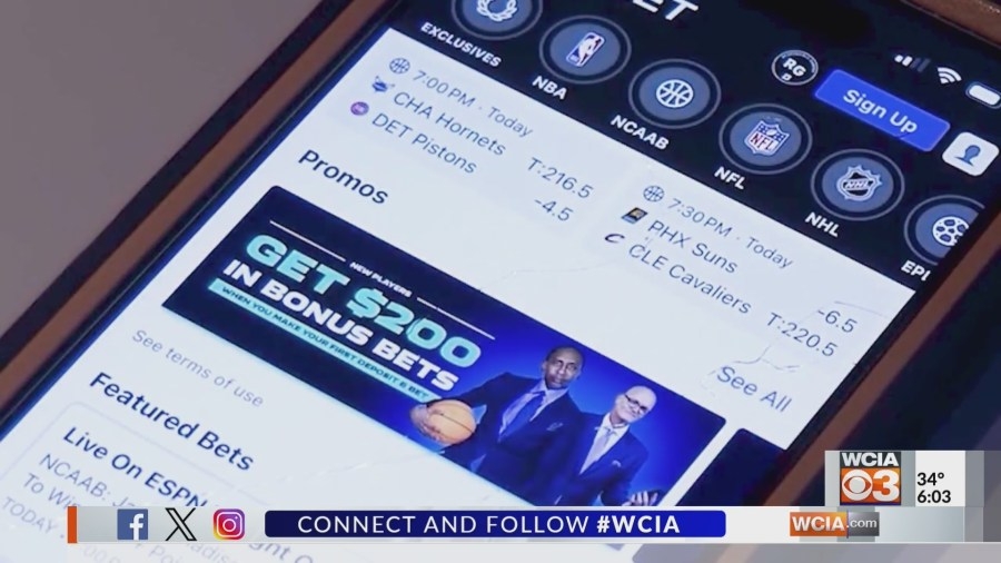 ‘Click your phone, lose your home'; U of I professor explains dangers of gambling