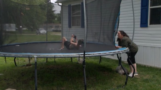‘We were definitely very relieved;' Mahomet mother wins court case to keep autistic son's trampoline and their home