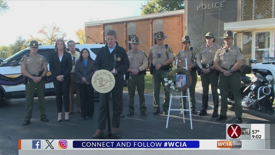Workers Memorial Day in Champaign honoring two Central IL State Troopers