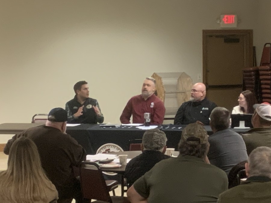 State Rep., farmers, hunters discuss how to reduce deer population in Dieterich
