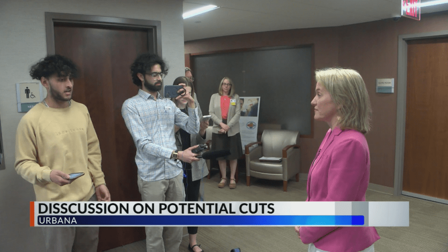 Budzinski, medical providers talk potential cuts to Urbana's Carle Hospital