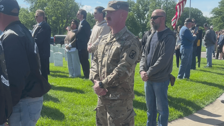 300 people attend funeral of Springfield veteran with no known family