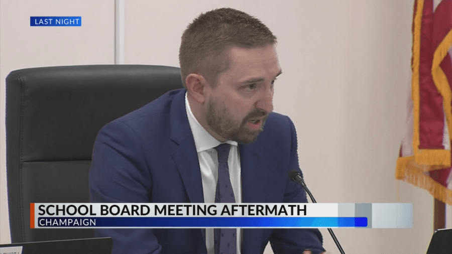 Champaign School Board president responds after tense meeting outing superintendent
