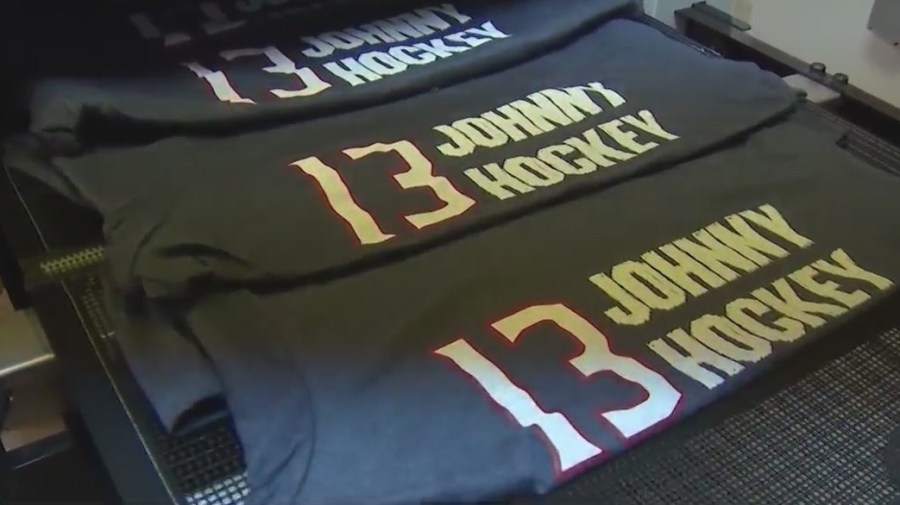 Gaudreau memorial shirt orders to remain unfulfilled