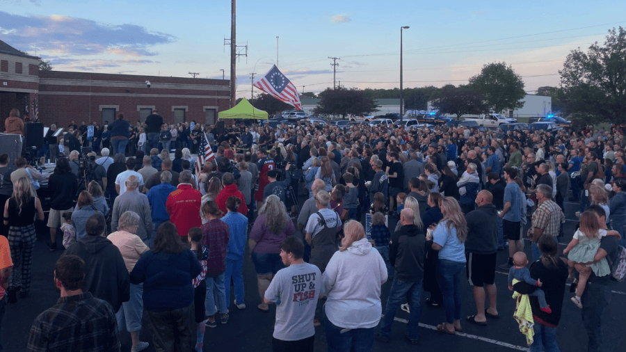 Mount Gilead holds candlelight vigil for fallen deputy Daniel Sherrer