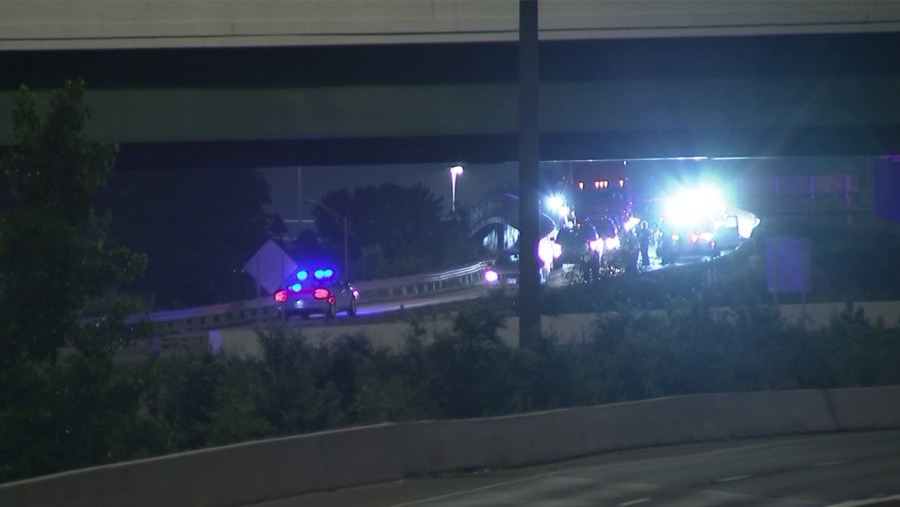 Driver leaves scene due to ‘childcare issues' after adult struck on I-670 exit ramp near Downtown, Columbus
