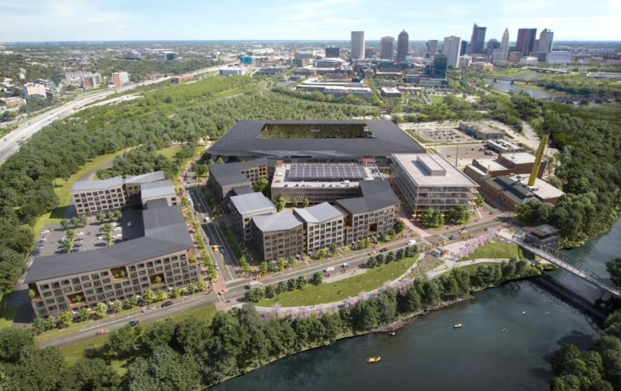 Ground broken at Astor Park's residential development surrounding Lower.com Field