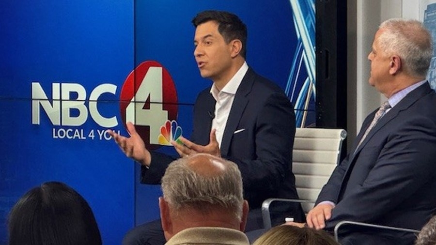 New anchor Tom Llamas on his vision for Nightly News and his memories of NBC4