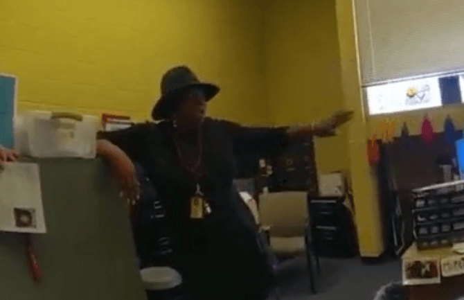Columbus principal's confrontation with officer did not violate policy, district says