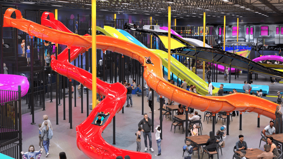 Indoor park with ‘waterless slides' opens first Ohio location in Columbus
