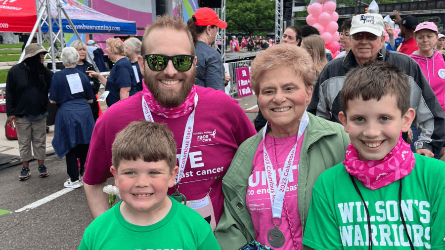 Local man living with stage four breast cancer shares story ahead of Komen Race for the Cure
