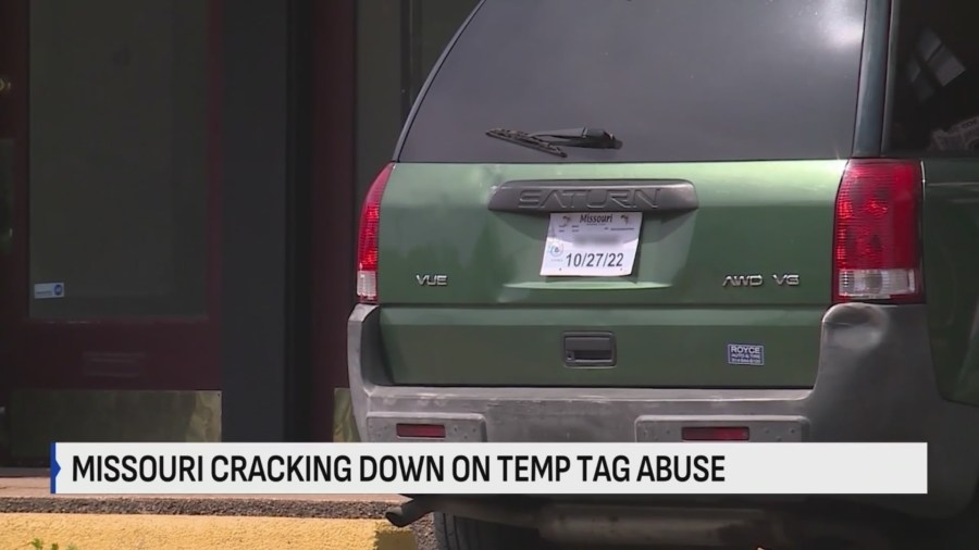 Department of Revenue speaks on Missouri temp tag issues
