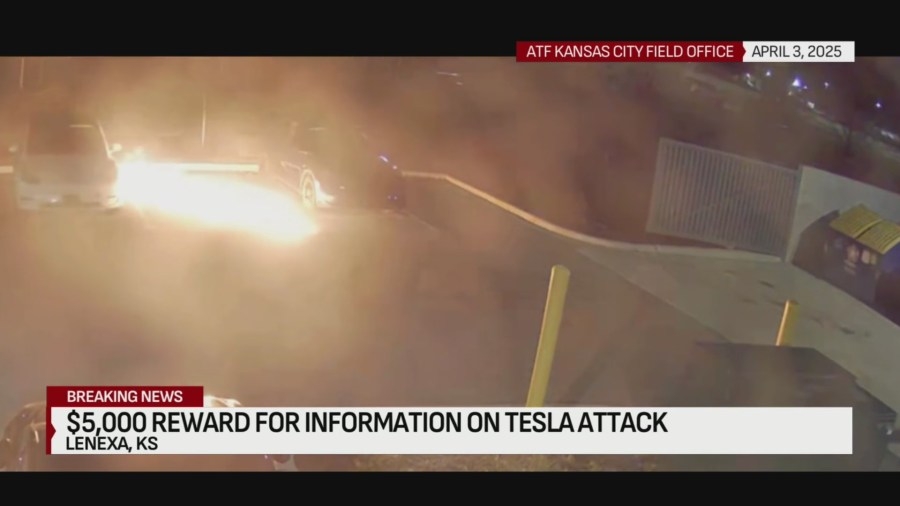 ATF offers $5,000 reward for tips on firebombing of Lenexa Tesla center