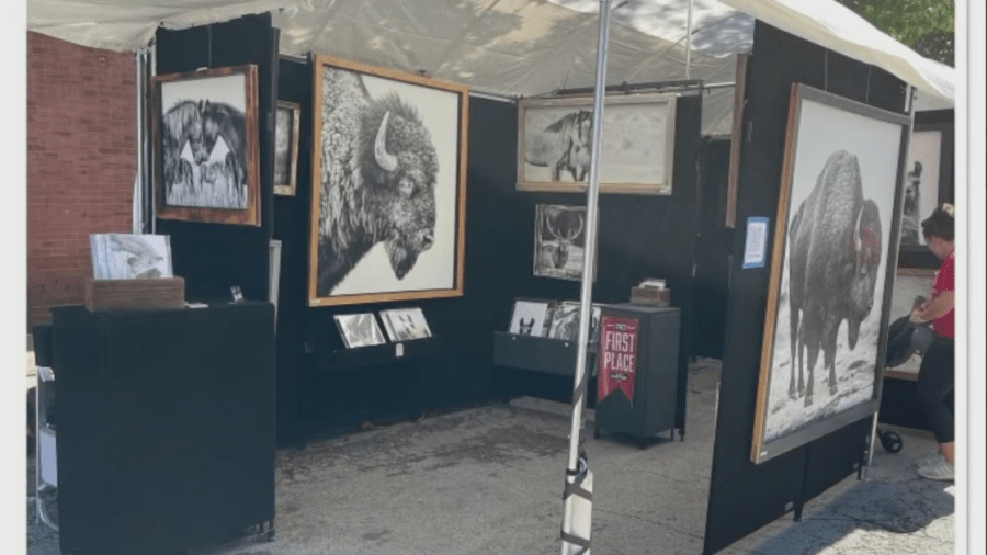 $40,000 of original work missing from Missouri artist after trailer stolen