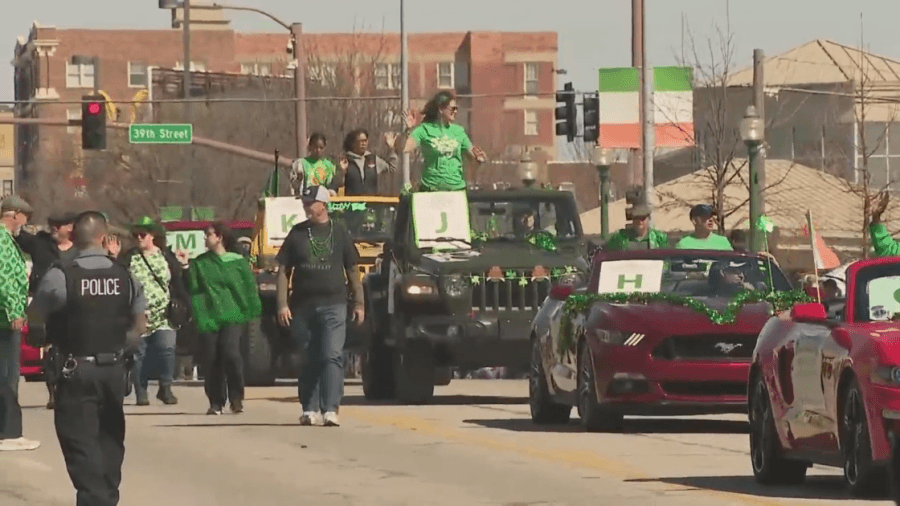 Nice weather brings thousands to St. Patrick's Day parade in Kansas City