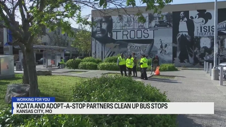 KCATA's Adopt-A-Stop program addresses Kansas City's litter