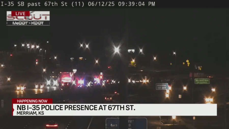Two suspects in custody following standoff on I-35 in Johnson County
