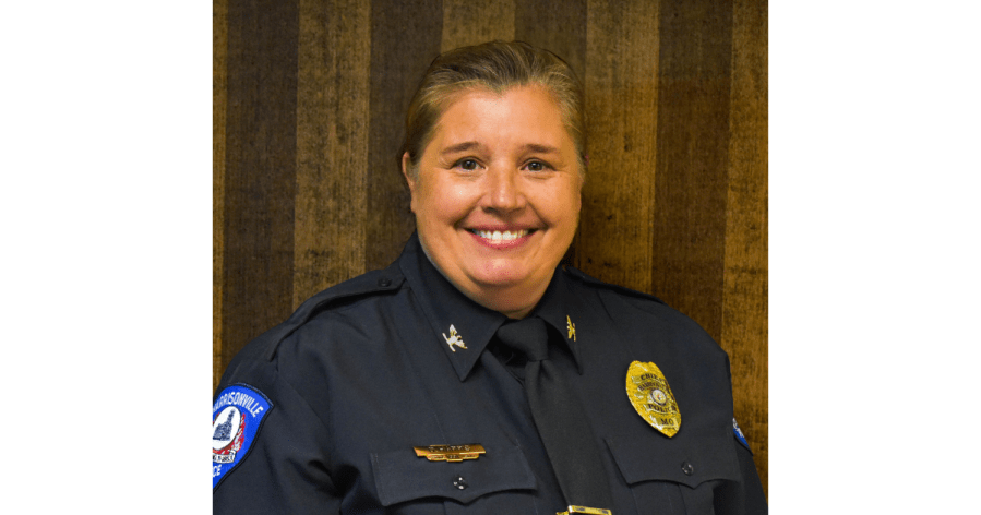 Harrisonville names first female police chief in police department's history