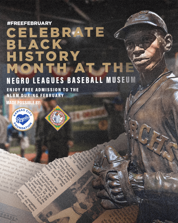 Royals sponsoring free admission for the Negro Leagues Baseball Museum for Black History Month