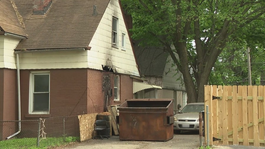 Independence Avenue CID workers help woman and dog escape house fire