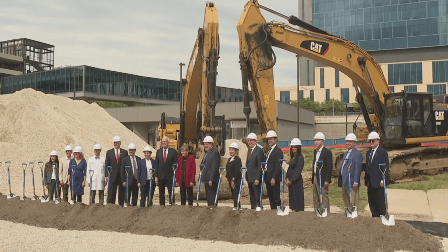 University of Kansas breaks ground on new cancer center