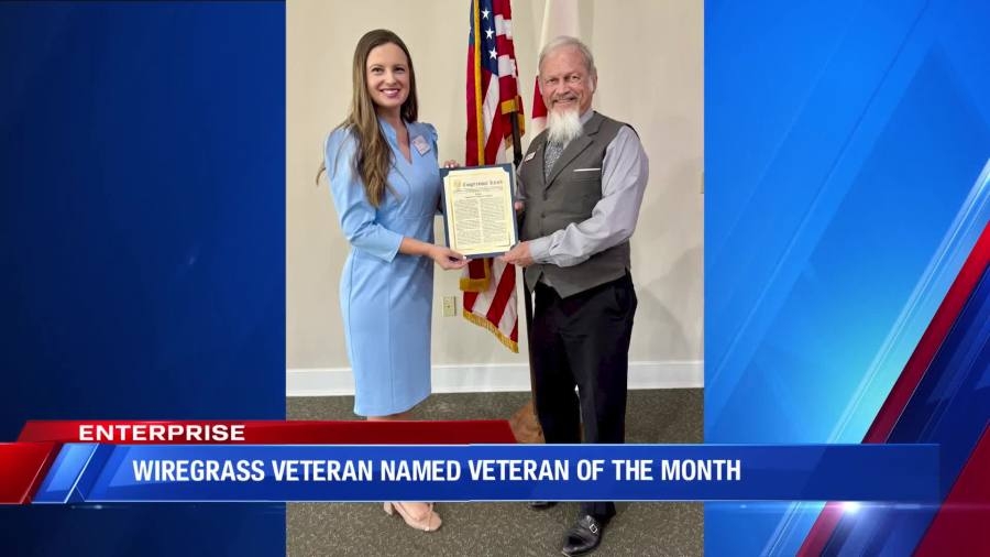 Wiregrass native named Alabama veteran of the month