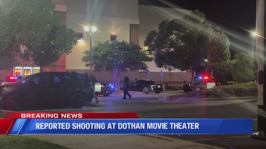 Shots fired outside popular Dothan movie theater
