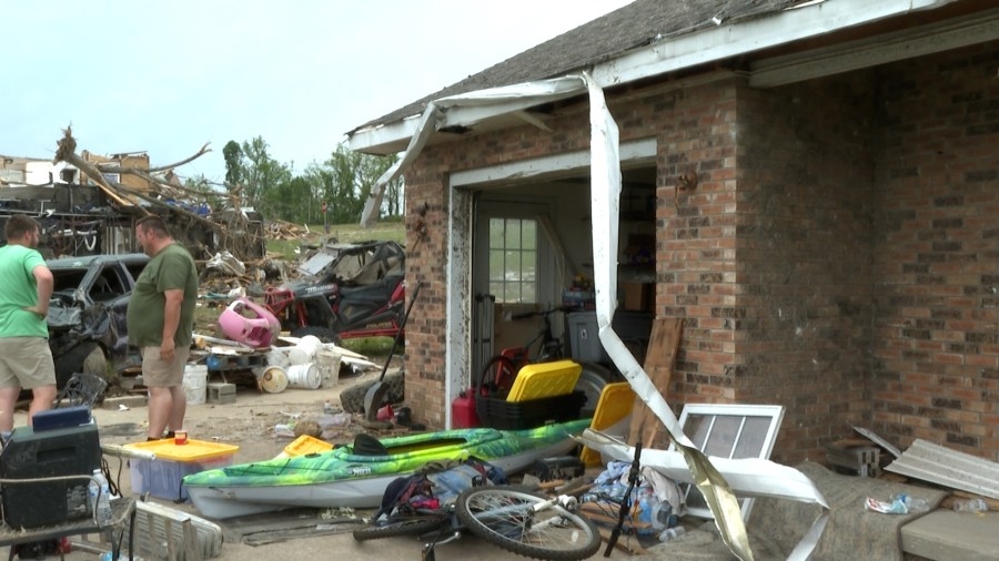 London family recounts terrifying tornado moments: ‘There's nothing left to protect you'