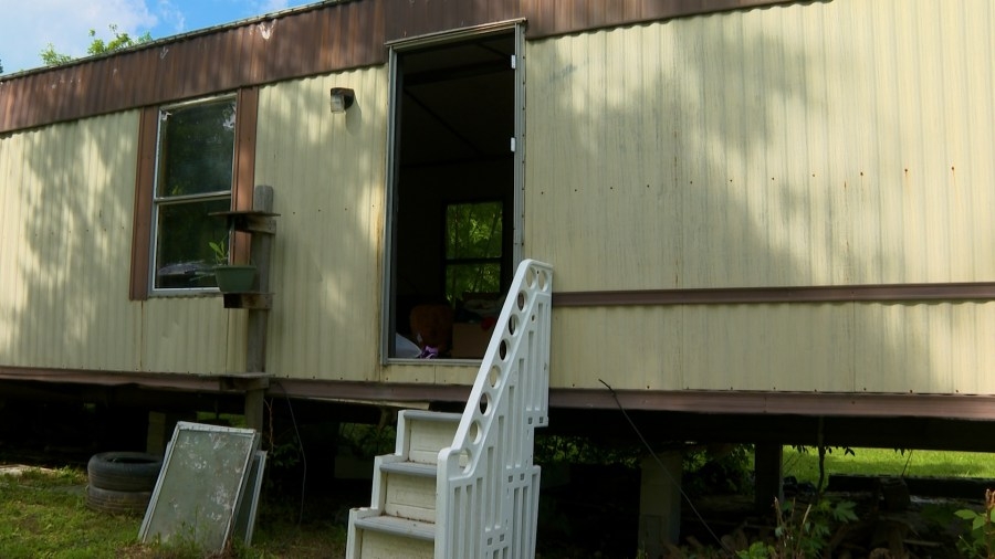 Irvine woman donates mobile home to family who lost everything in London tornado