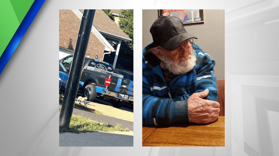 Golden Alert issued for Crittenden man last seen driving striped Ford pickup