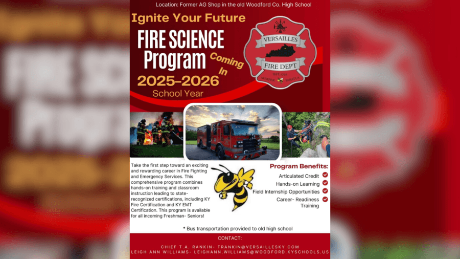 New program coming to Woodford County High School will prepare students for emergency service careers