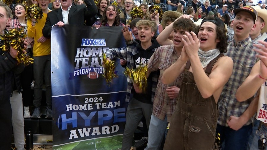 Woodford County High School wins FOX 56's first-ever Home Team Hype Award