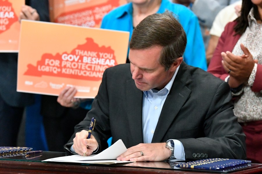 Gov. Beshear's conversion therapy, transgender Medicaid coverage veto overturned