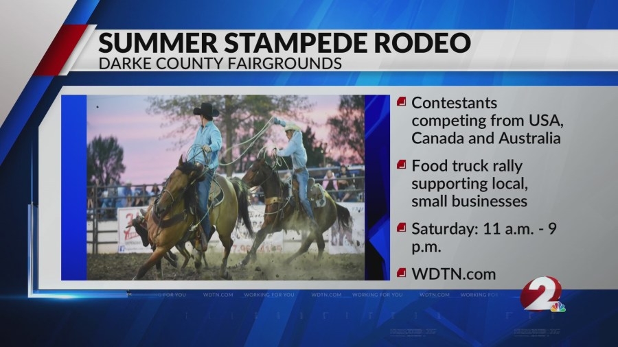 Rodeo and food truck rally returns to Darke County Saturday