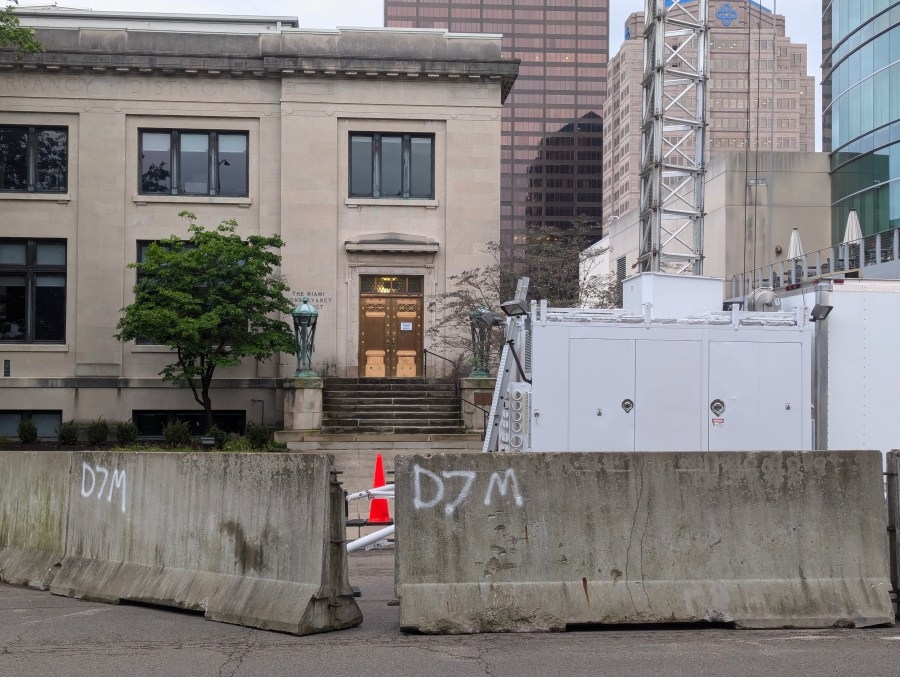 Man arrested for trespassing in NATO secured area on Friday