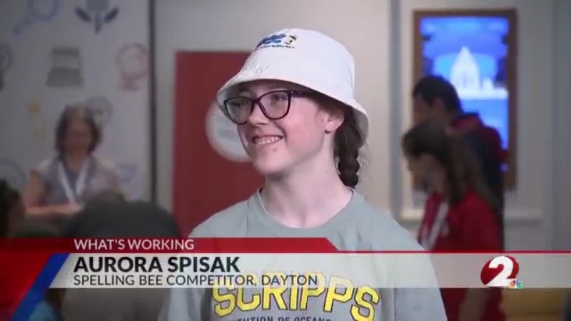 Dayton teen competes at National Scripps Spelling Bee