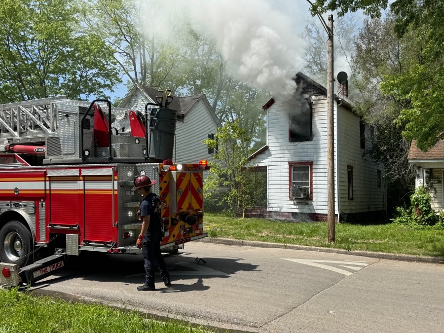 Dayton Fire called to blaze at vacant house on Woodward Avenue