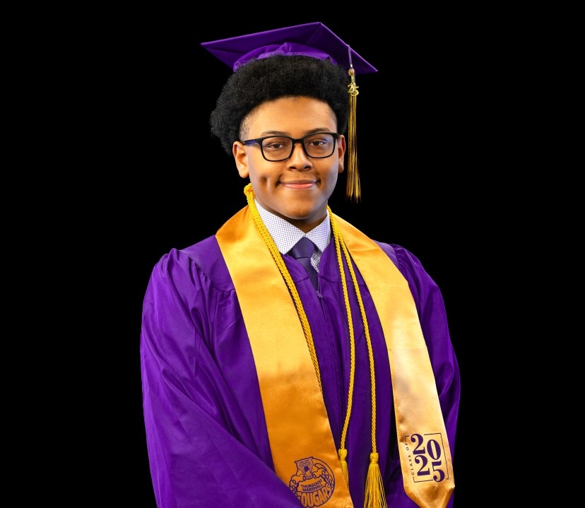 Local student becomes first in school history to simultaneously earn associate and high school degrees