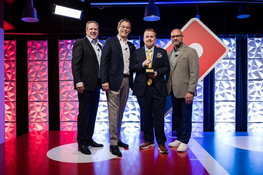 Local Domino's owner nationally recognized