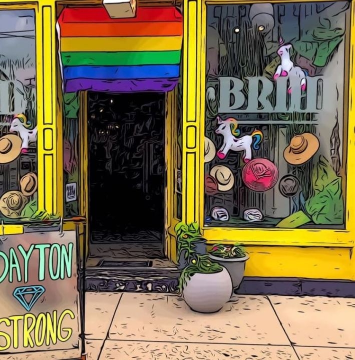 Oregon District hat shop reopens after wall collapse