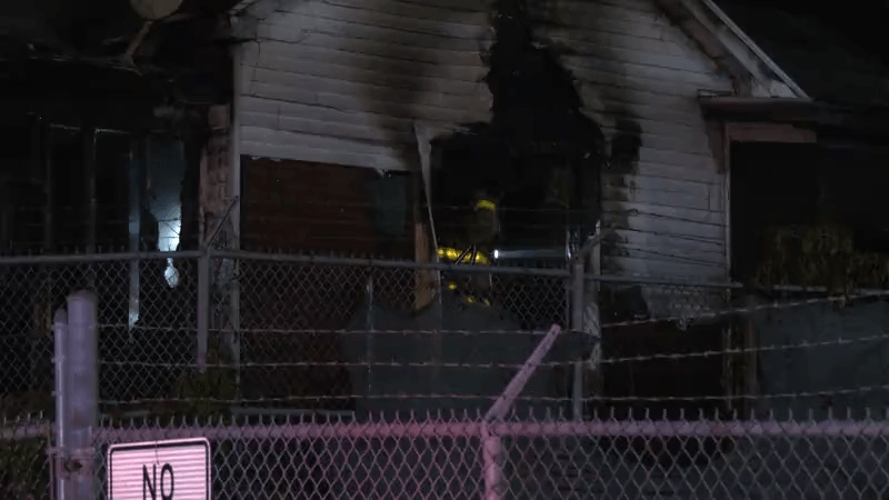 Vacant Todd Street house destroyed in early morning blaze