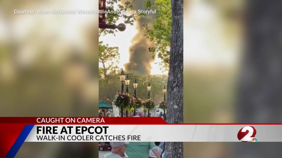 Disney World's Epcot sees smoke, flames Saturday