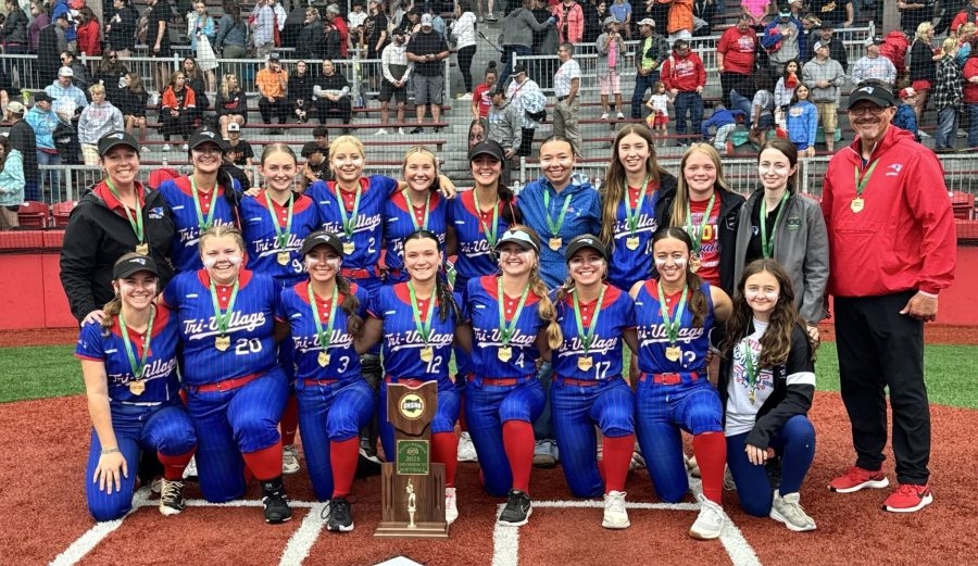 Tri-Village wins program's first state title