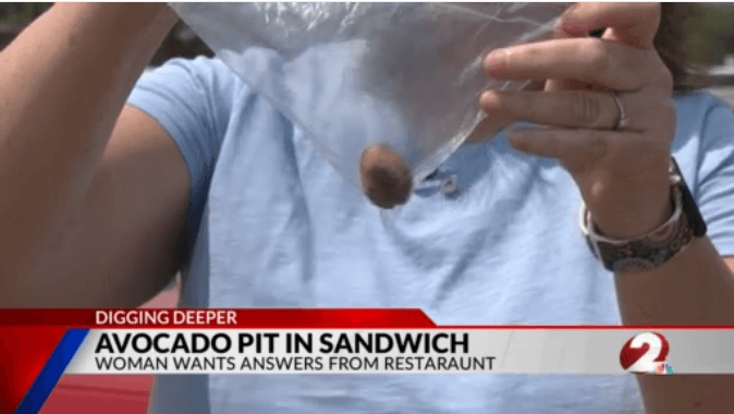 Woman allegedly chokes on sandwich, performs Heimlich on self