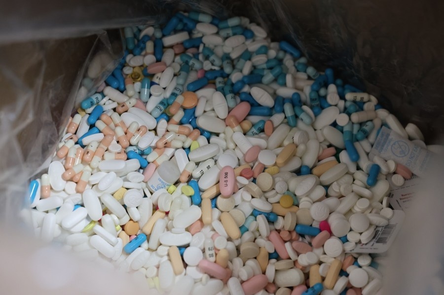 200+ pounds of unwanted prescription drugs collected over weekend