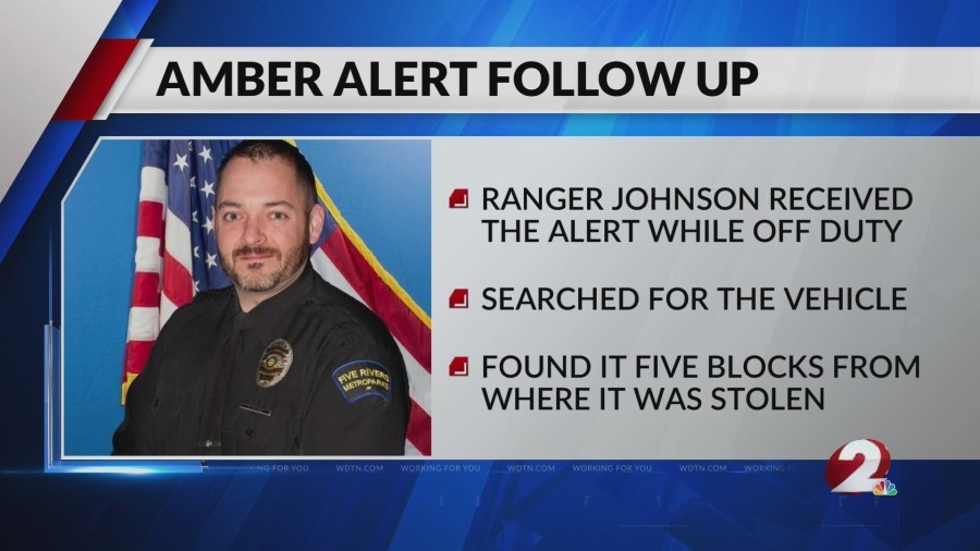 Ranger recognized for response to Trotwood amber alert