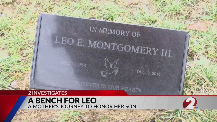 ‘A long road': Mother awaiting her son's memorial bench at cemetery